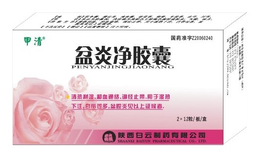 點(diǎn)擊放大 盆炎凈膠囊(甲清)