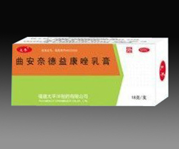 點(diǎn)擊放大 曲安奈德益康唑乳膏