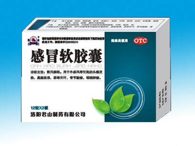 點擊放大 感冒軟膠囊