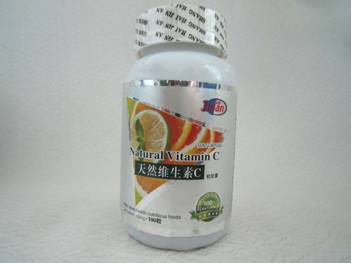 點擊放大 天然維生素C軟膠囊