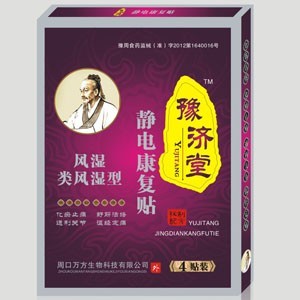 點(diǎn)擊放大 豫濟(jì)堂靜電康復(fù)貼(風(fēng)濕類(lèi)風(fēng)濕型)