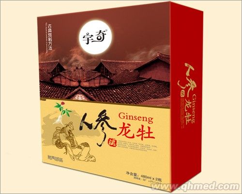 點(diǎn)擊放大 人參龍牡保健酒