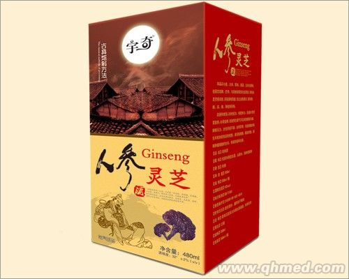 點(diǎn)擊放大 人參靈芝 保健酒