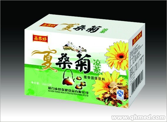 點(diǎn)擊放大 夏桑菊涼茶(盒裝) 夏桑菊涼茶(盒裝)