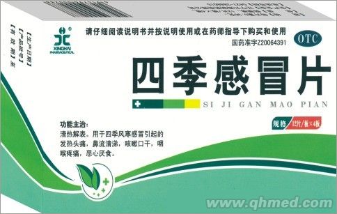 點擊放大 四季感冒片