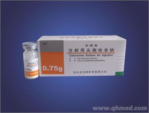 點擊放大 注射用頭孢呋辛鈉