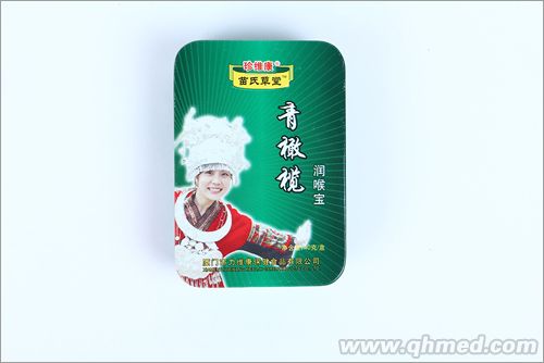 點擊放大 苗氏草堂 青橄欖潤喉寶 鐵盒