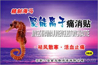 點(diǎn)擊放大 精制海馬聚能離子痛消貼