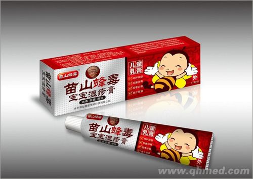 點擊放大 苗山蜂毒寶寶濕診膏