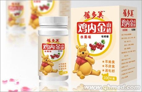 雞內(nèi)金山楂咀嚼糖 