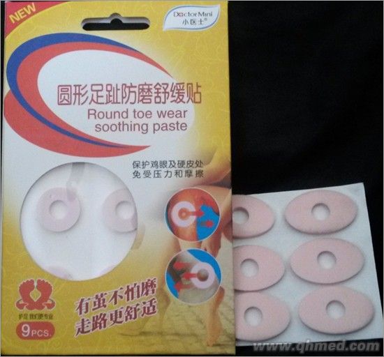 點擊放大 圓形足趾防磨舒緩貼