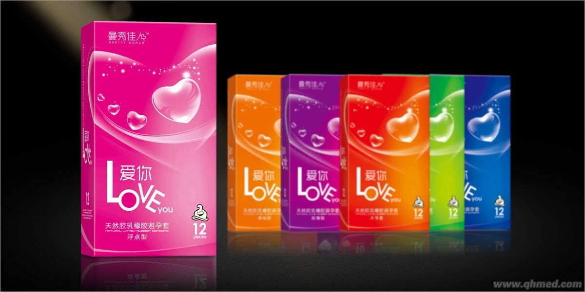 點擊放大 愛你天然膠乳橡膠避孕套