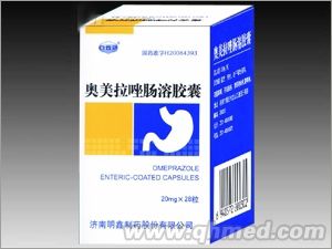 點(diǎn)擊放大 奧美拉唑腸溶膠囊