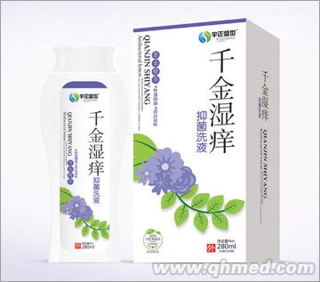 點擊放大 千金濕癢抑菌洗液