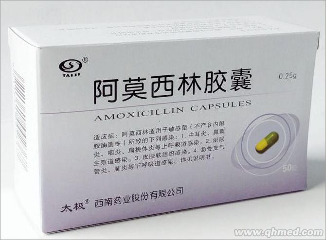 點(diǎn)擊放大 阿莫西林膠囊