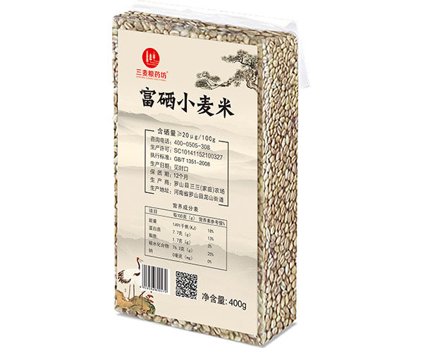 點(diǎn)擊放大 富硒小麥米