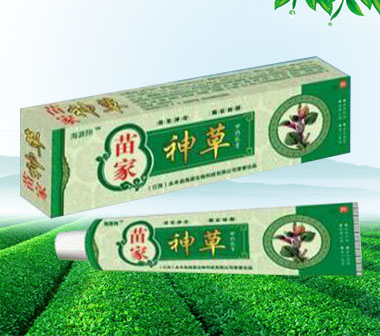 點(diǎn)擊放大 海源翔 苗家神草中藥乳膏