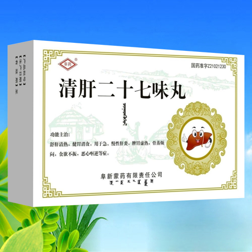 點(diǎn)擊放大 清肝二十七味丸 清肝二十七味丸