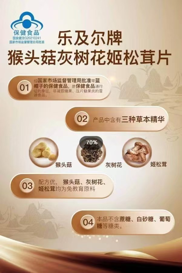 點(diǎn)擊放大 樂及爾牌猴頭菇灰樹花姬松茸片 樂及爾牌猴頭菇灰樹花姬松茸片