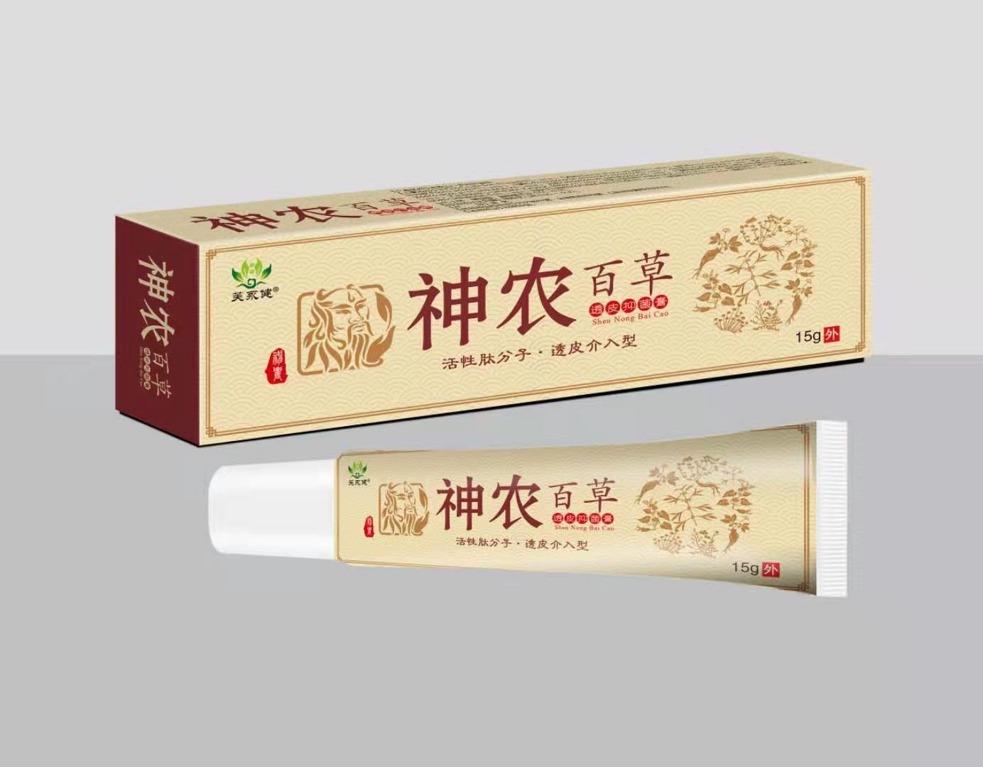 點(diǎn)擊放大 神農(nóng)百草透皮抑菌膏 神農(nóng)百草透皮抑菌膏