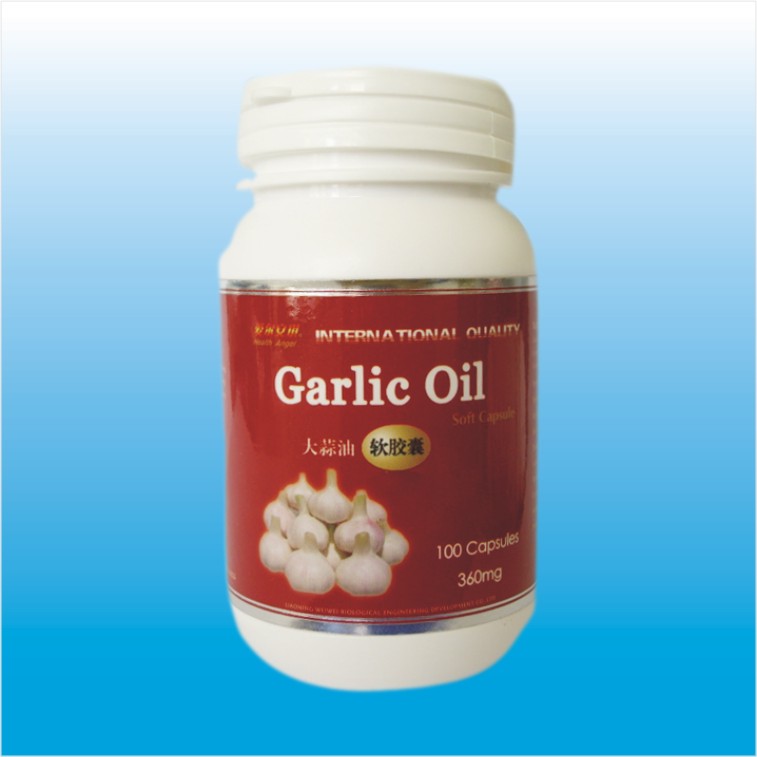 點擊放大 大蒜油軟膠囊