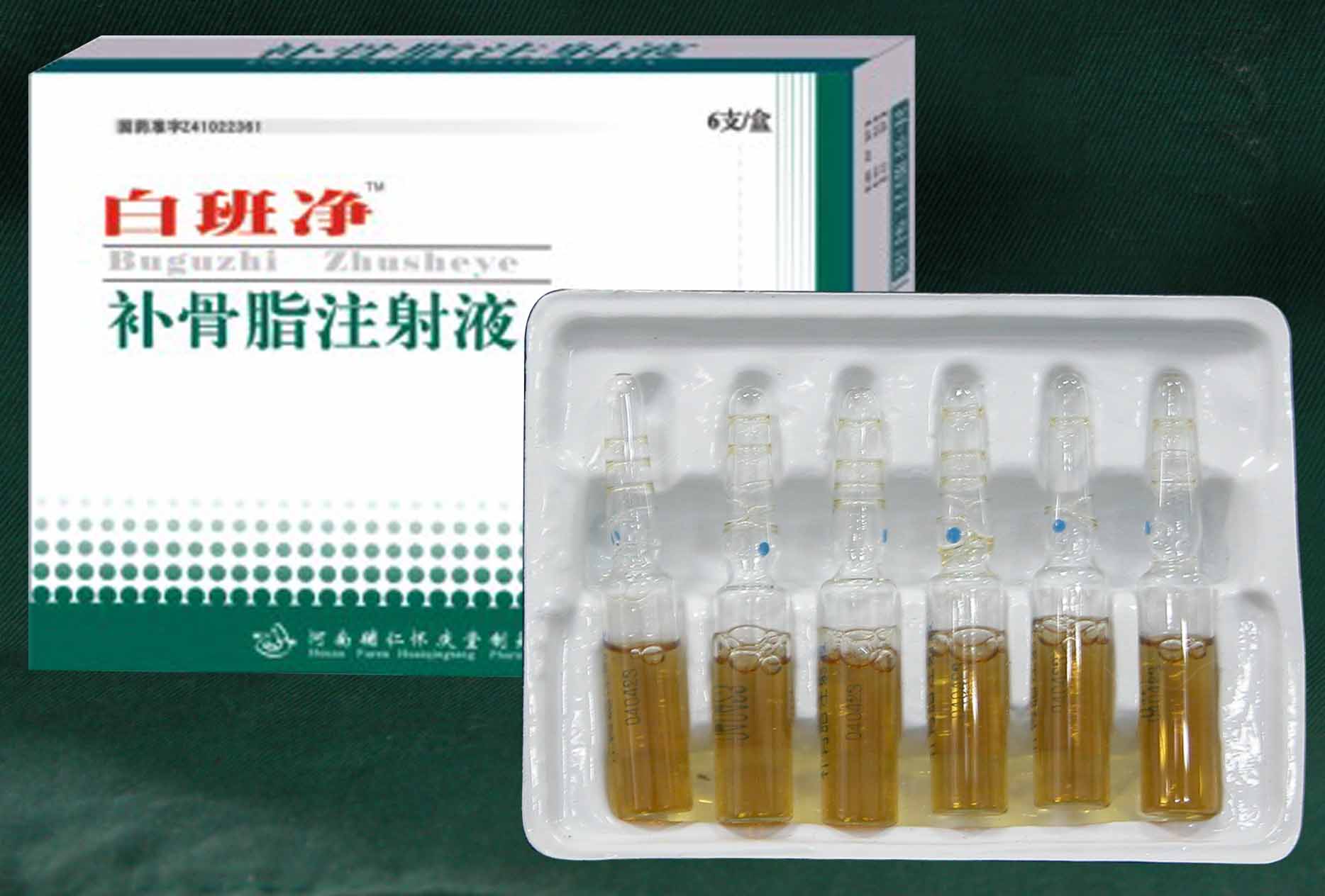 點(diǎn)擊放大 補(bǔ)骨脂注射液(商品名:白斑凈