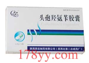 點擊放大 頭孢羥氨芐膠囊