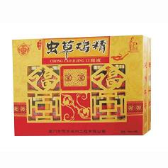 蟲草雞精口服液禮盒 